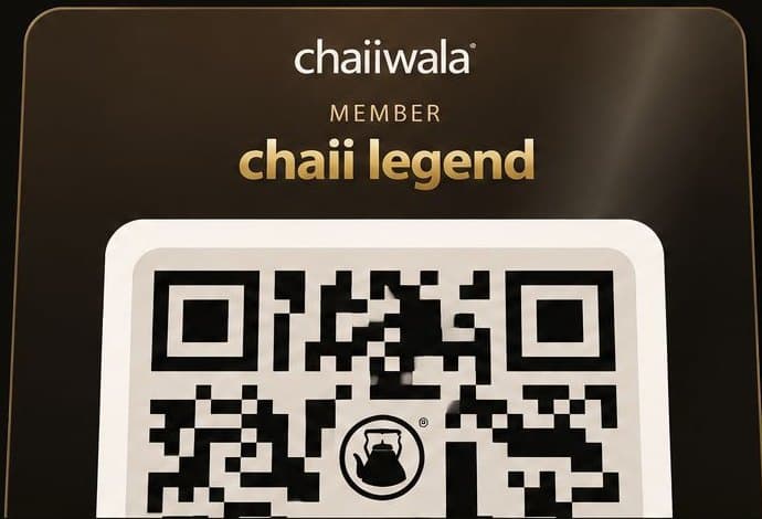 The black and gold chaii legend member card