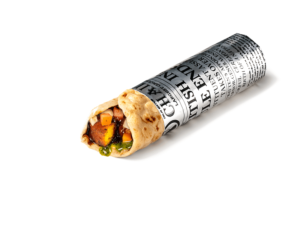 Aloo Tikki Wala Wrap
