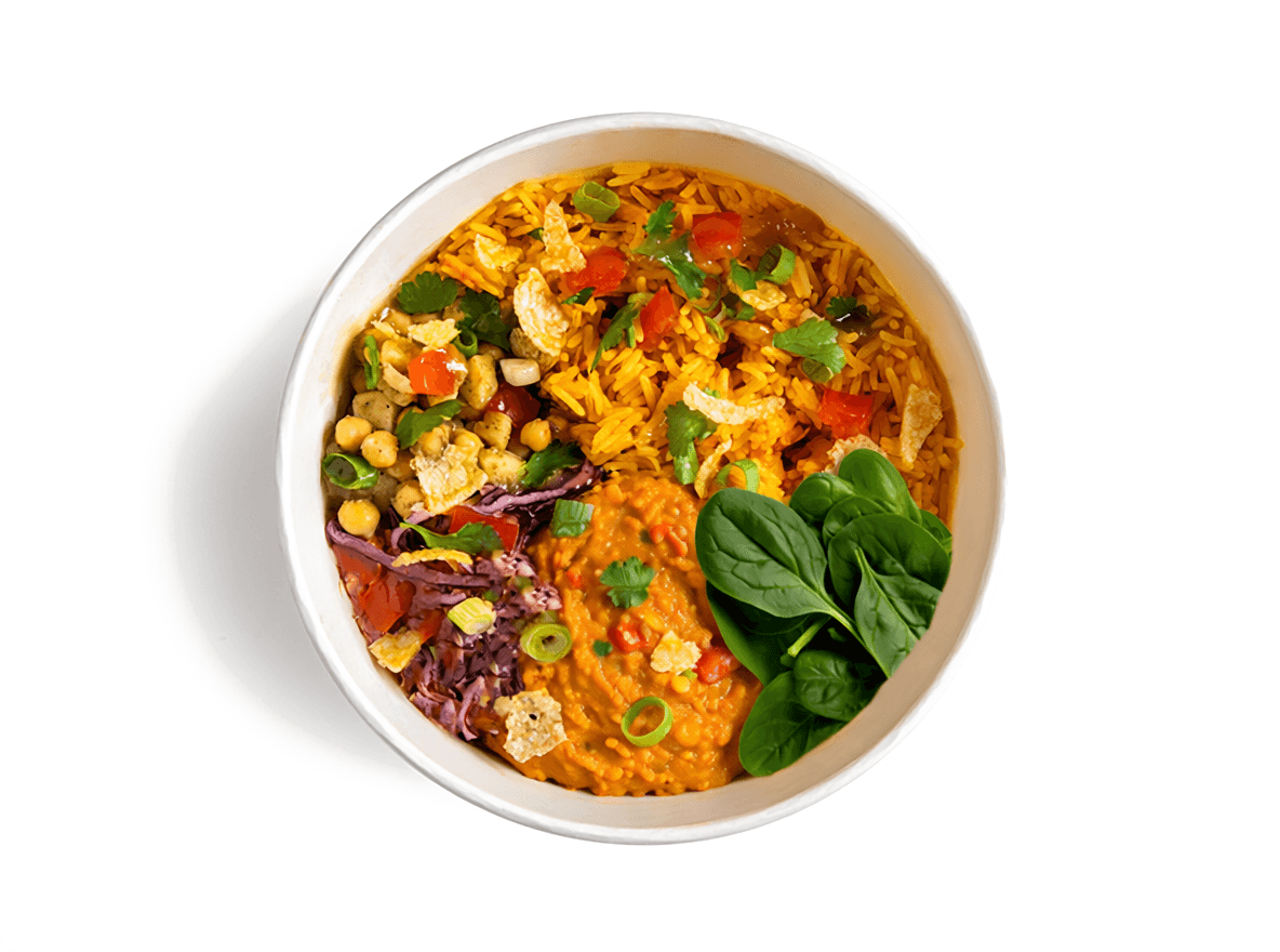 Daal Masala Bombay Rice Bowl
