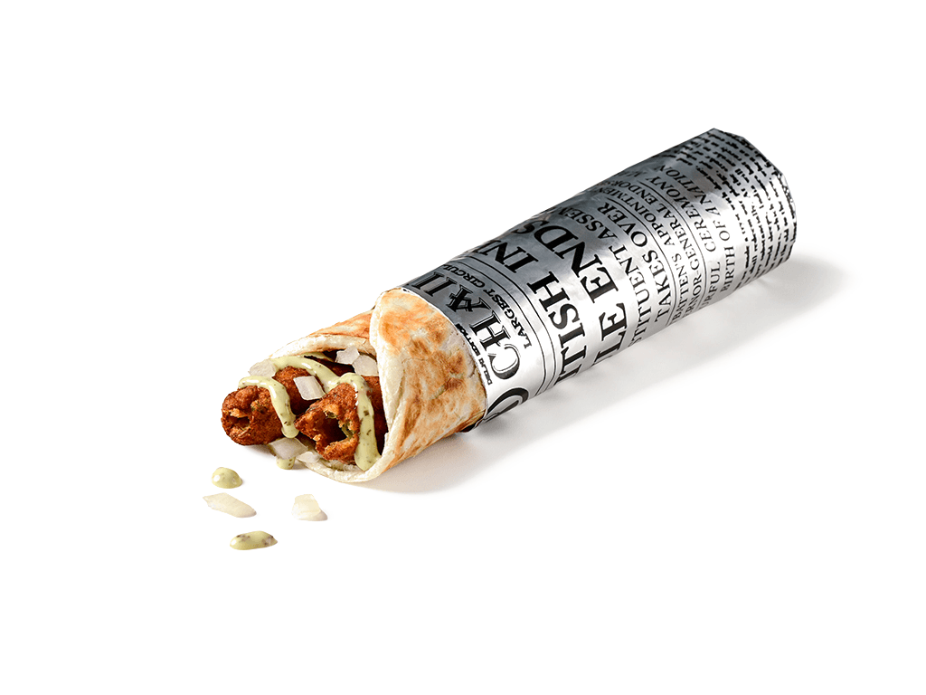 Veg Kebab Wala Wrap