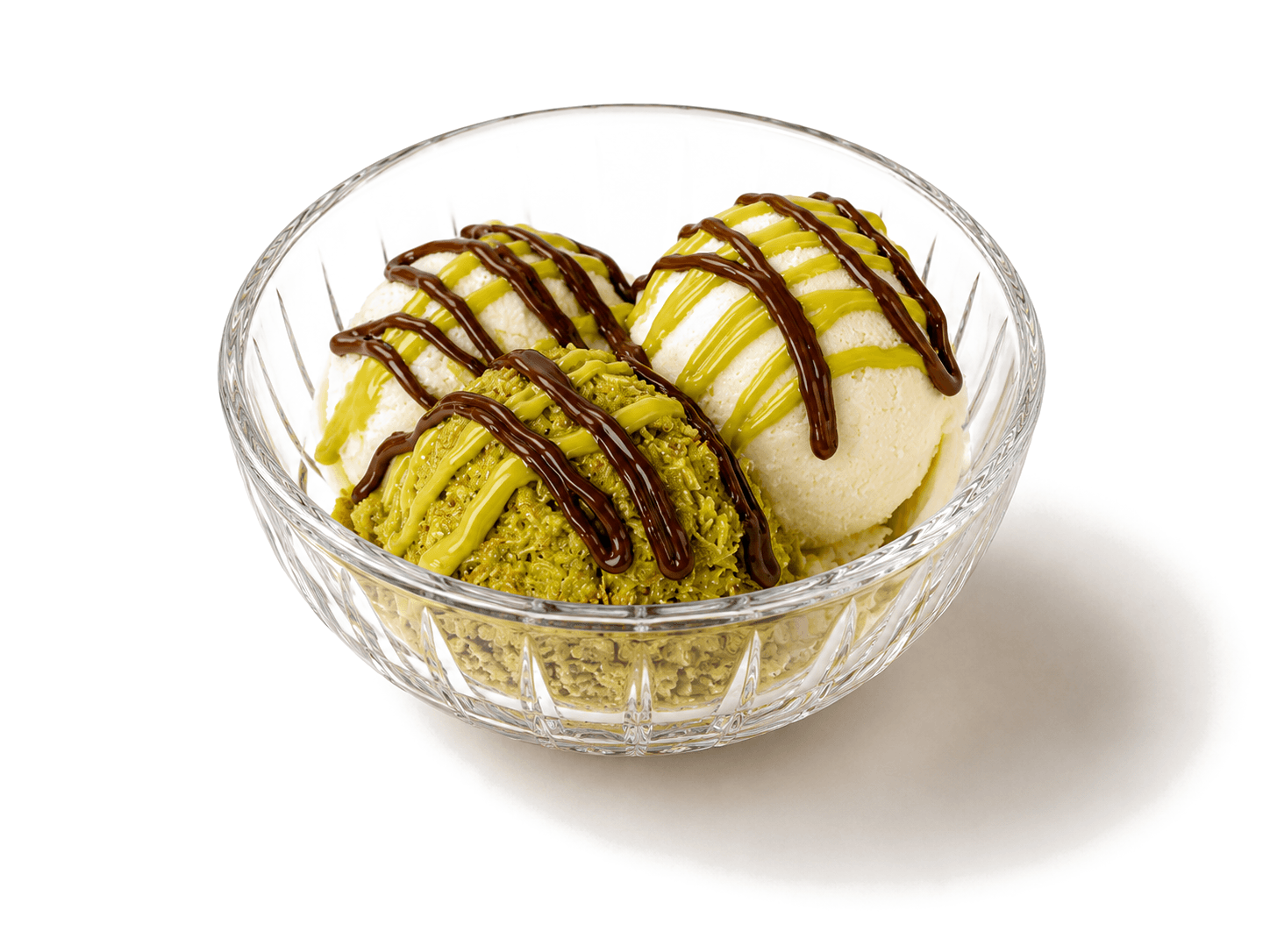 Pistachio Fix Glass